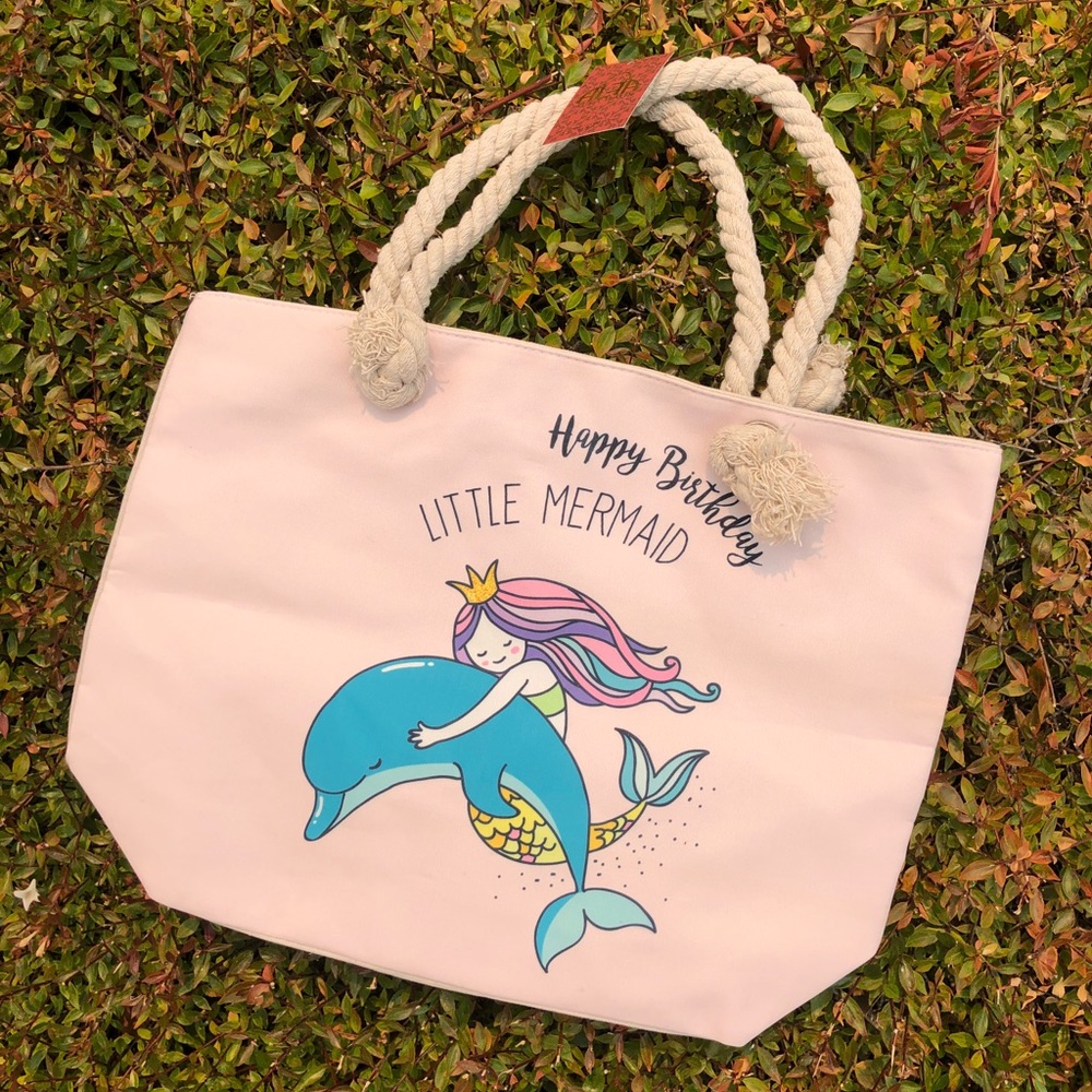 Girl tote bag.